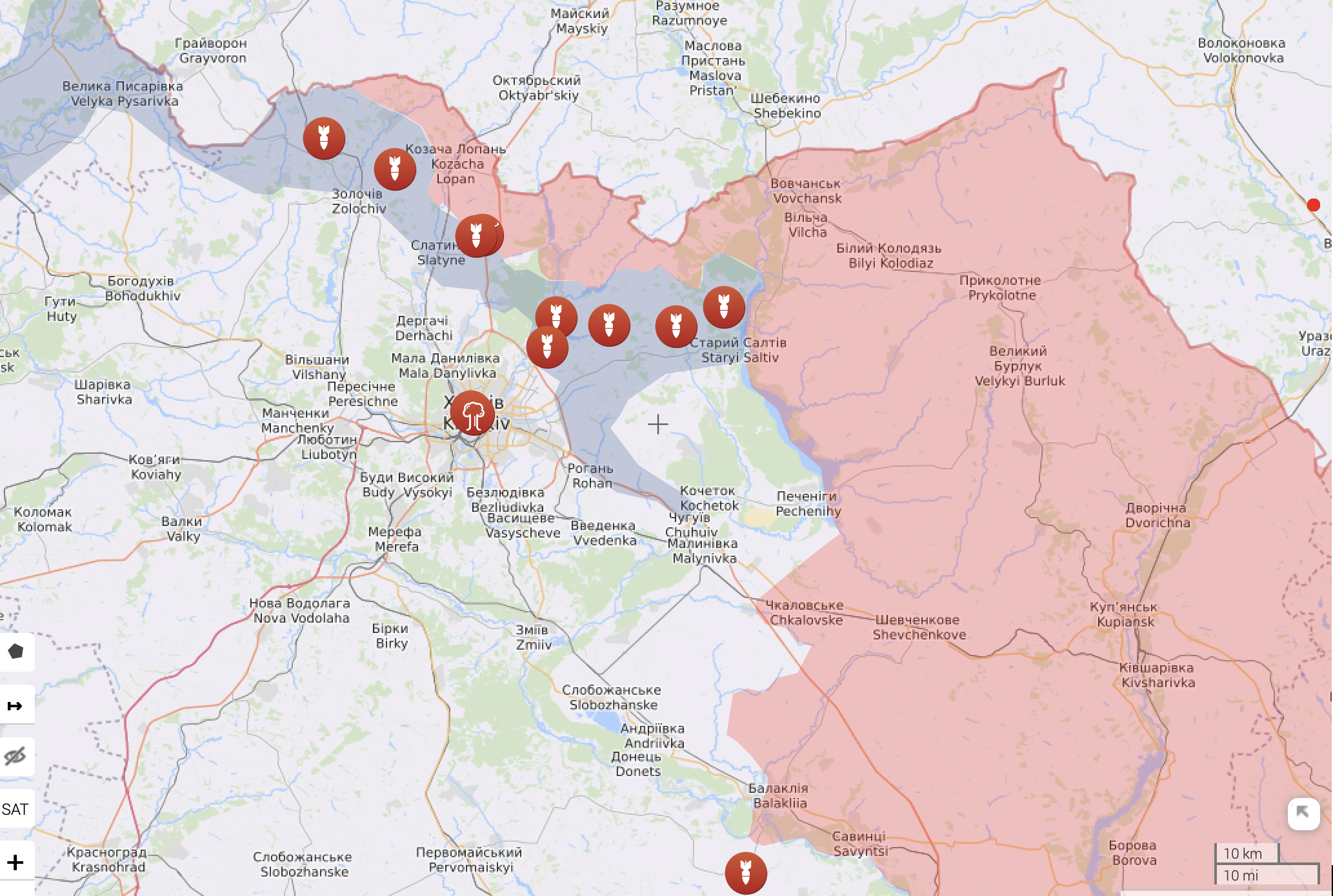 Карта війни в Україні на 27 серпня: що відбувається на фронтах